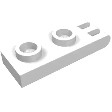 Hinge Plate 1 x 2 with 3 Fingers [Hollow Studs]