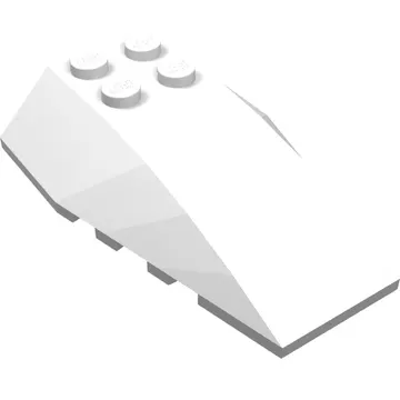 Brick Wedged, Curved 6 x 4 Triple