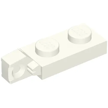 Hinge Plate 1 x 2 Locking with 1 Finger On End, without Groove