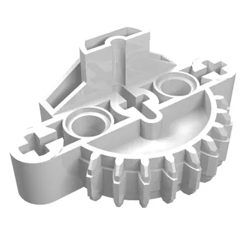 Large Figure Skeletal, Torso, Gear 9 Tooth with 3 Axle Holes and 2 Holes (Matoran)