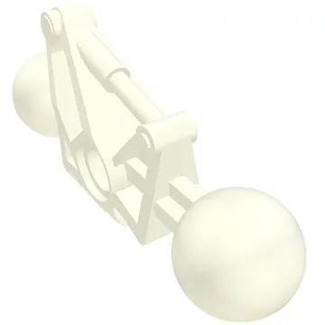 Large Figure Skeletal, Limb, with 2 Ball Joints, and Hole (Toa Metru)