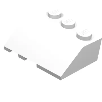 Brick Wedged, Sloped 45° 3 x 3 Right