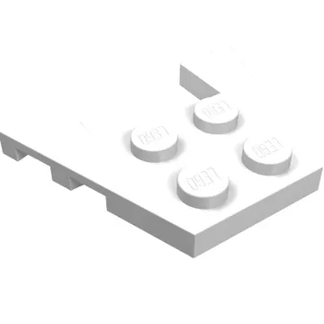 Wedge Plate 3 x 4 with Stud Notches