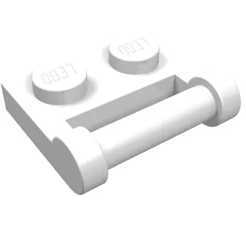 Plate Special 1 x 2 [Side Handle Closed Ends]