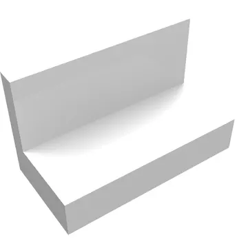 Panel 1 x 2 x 1 [Square Corners]
