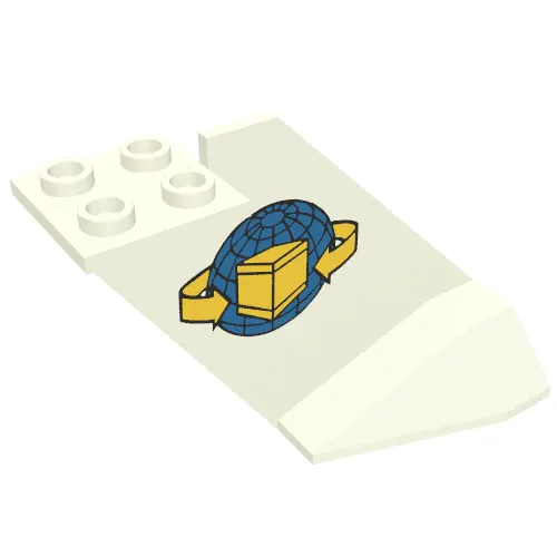Tail Wedge with World Shipment Print