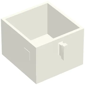 Duplo Drawer 2 x 2 with Pull Handle