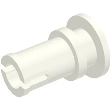 Technic Pin without Friction Ridges Lengthwise and Foil Connector