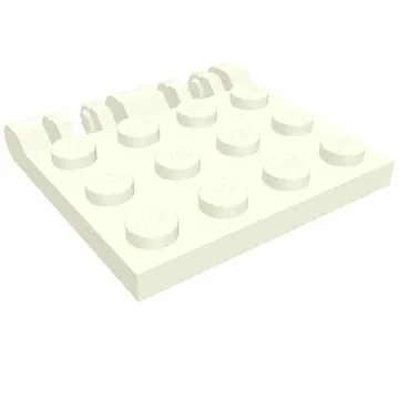 Hinge Plate 3 x 4 Locking Dual 2 Finger, 7 teeth