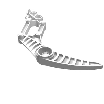 Large Figure Weapon, Claw / Fang, 2 Pin Holes (Visorak Suukorak)