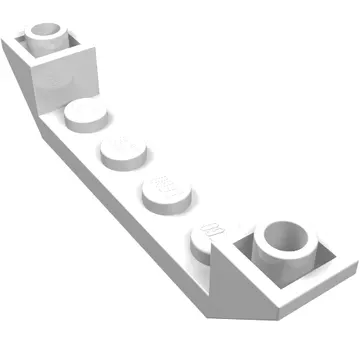 Brick Sloped Inverted 45° 6 x 1 Double with 1 x 4 Recessed