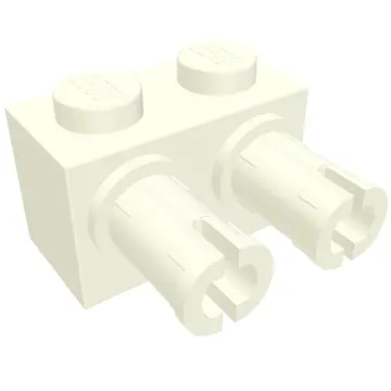 Brick Special 1 x 2 with 2 Pins, Square Pin Holes