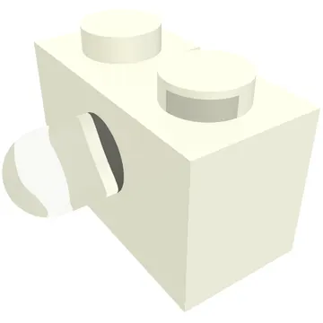 Light Brick 1 x 2 with Single Side Light