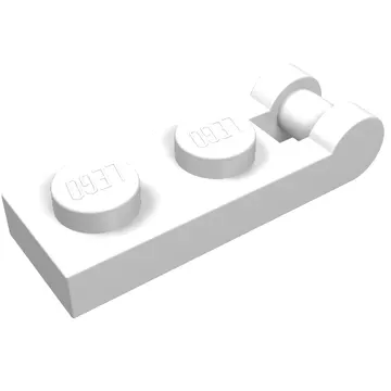 Plate Special 1 x 2 with Handle on End [Closed Ends]