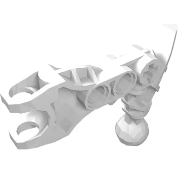 Large Figure Skeletal, Limb, Angular with Ball Joint and Ball Socket (Av-Matoran)