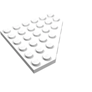 Wedge Plate 6 x 6 Cut Corner