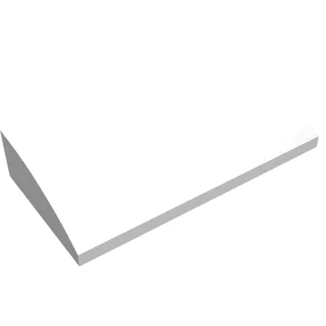 Brick Curved 2 x 4 x 2/3 No Studs [No Bottom Tubes]