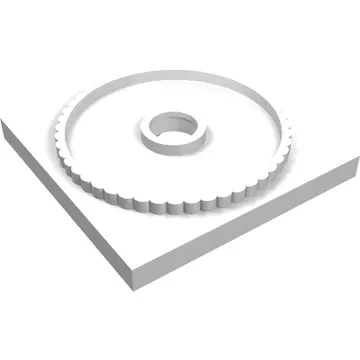 Turntable 4 x 4 Square Base, Locking