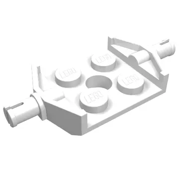 Plate Special 2 x 2 with Wheels Holder Wide