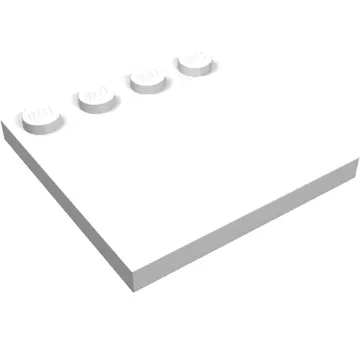 Plate Special 4 x 4 with Studs on One Edge [Plain]