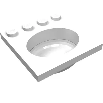 Sink 4 x 4 with Elliptical Basin