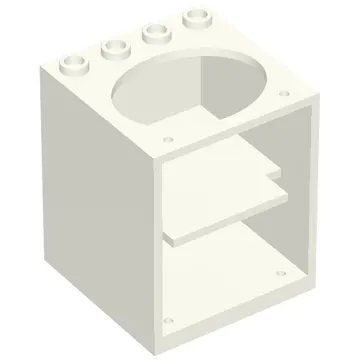 Belville, Cupboard 4 x 4 x 4 with Elliptical Hole for Sink