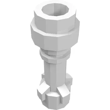 Weapon Lightsaber Hilt with Bottom Ring
