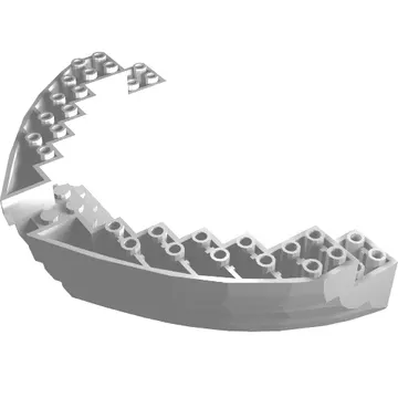 Boat Hull Section, Brick 16 x 10 x 3