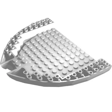 Boat Hull Section, Brick 16 x 13 x 2