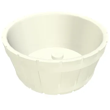 Barrel Half Large with Axle Hole