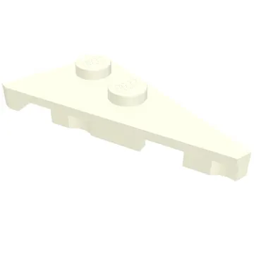Wedge Plate 2 x 4 27° Right