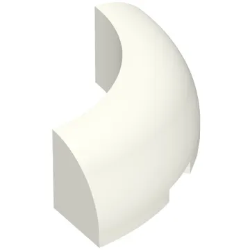 Brick Round Corner 3 x 3 x 1 No Studs