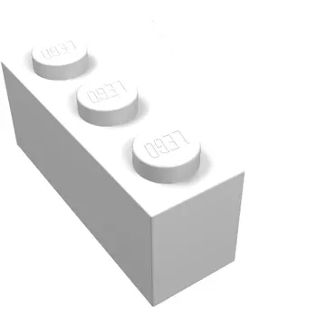 Brick Wedged, Angled 3 x 2 Left