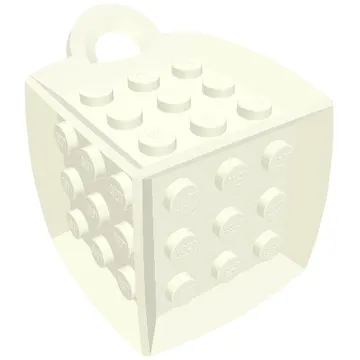 Die - 6 Sided with 3 x 3 Centre Studs, and Ring (DOTS)
