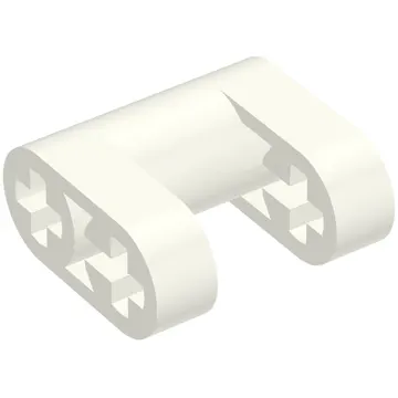 Technic Connector 2 x 2 with 1 x 1 Cut-Out with Axle Holes