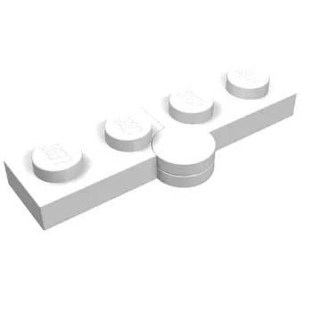 Hinge Plate 1 x 4 Swivel Top / Base - Solid Clip [Complete Assembly]