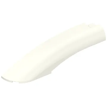 Brick Round, Curved 10 x 2 x 2 with Rounded End Left