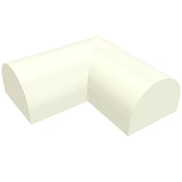 Brick Curved 2 x 2 x 2/3 Double, Corner, No Studs