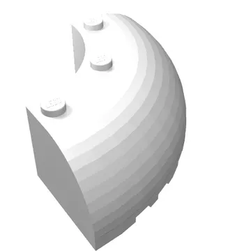 Brick Round Corner 6 x 6 x 2