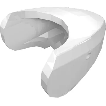 Animal Body Part, Shark Head with Rounded Nose, Molded Eyes