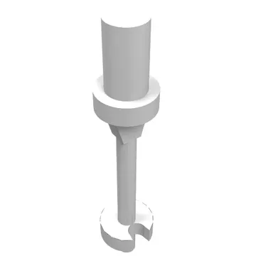 Bar 3L with Handle, Stop Ring and Side Stops (Minifig Ski Pole)