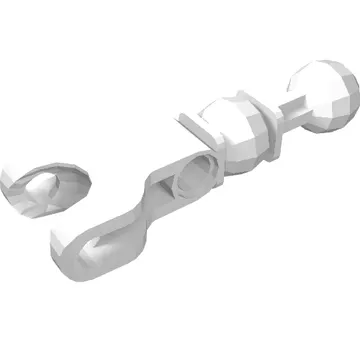 Large Figure Skeletal, Limb with Ball Joint on Axle and Ball Socket and Hole