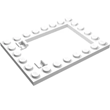Plate Special 6 x 8 Trap Door Frame Horizontal [Long Pin Holders]
