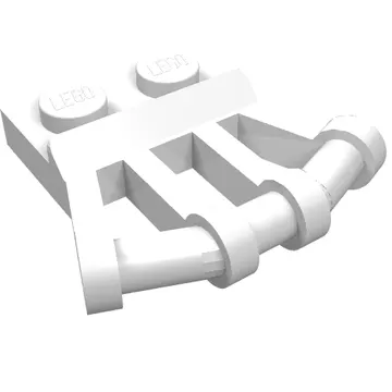 Plate Special 1 x 2 with Angled Handles on Side