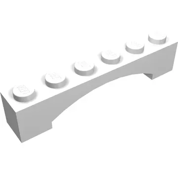 Brick Arch 1 x 6 Raised Arch