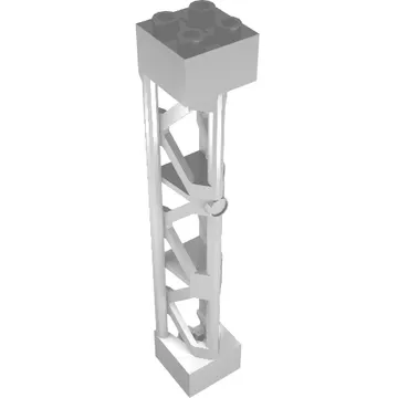 Support 2 x 2 x 10 Girder Triangular Vertical - Type 4 - 3 Posts, 3 Sections
