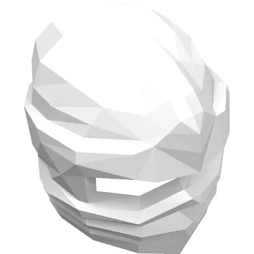 Wrap with Forehead Ridge
