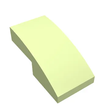 Brick Curved 2 x 1 No Studs [1/2 Bow]