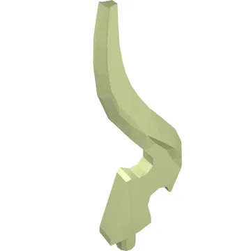 Wave / Flame Rounded Single with Pin