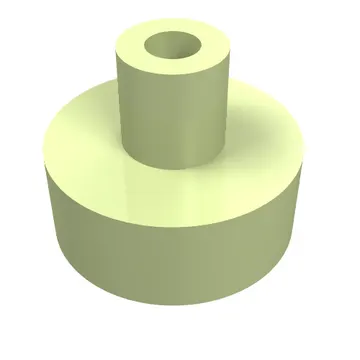 Tile Round 1 x 1 with Hollow Bar
